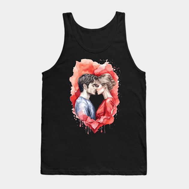 art love couple Tank Top by Suldaan Style